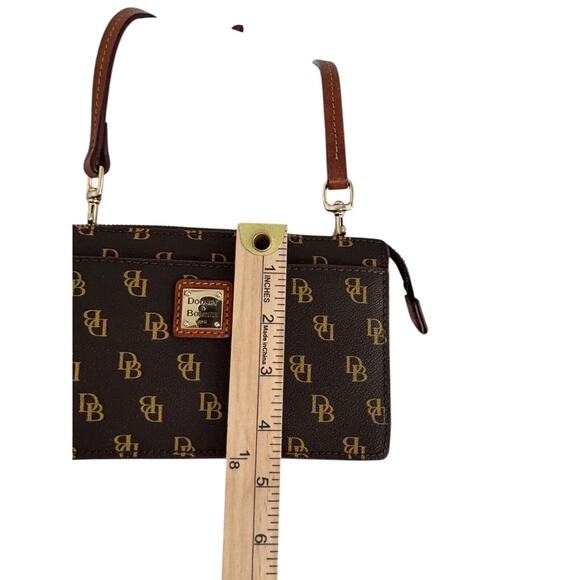 Dooney & Bourke Gretta Janine Crossbody Bag SOLD OUT Brown Coated Old Money - Picture 13 of 16